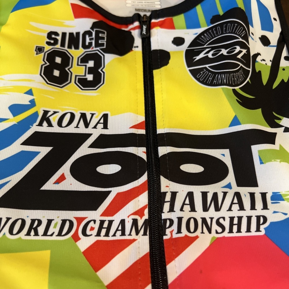 Zoot 30th Anniversary IRONMAN TRIATHLON Kona HI World Championship Top - Picture 2 of 14